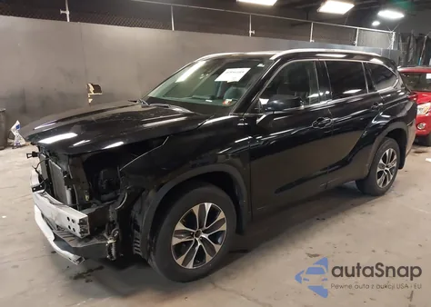 2022 Toyota Highlander Xle из США, поврежденный, VIN 5TDGZRBH5NS582385